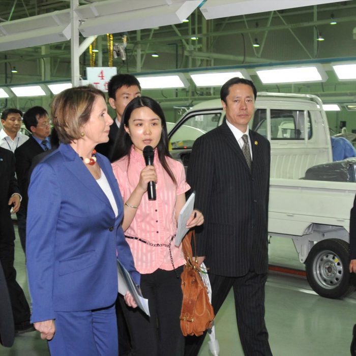 World’s carmakers anxiously watch a Chinese town